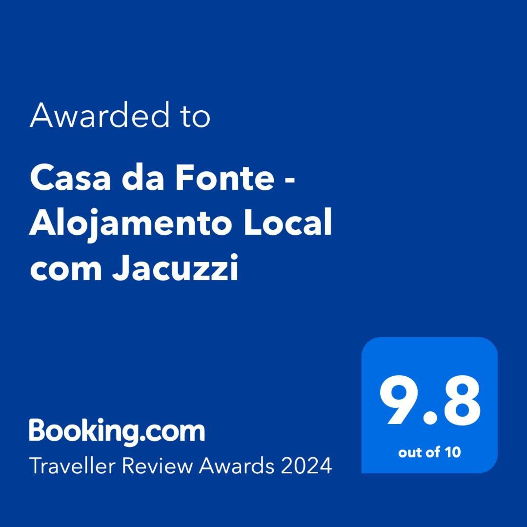 Casa Da Fonte - Alojamento Local Com Jacuzzi Nordeste  Dış mekan fotoğraf