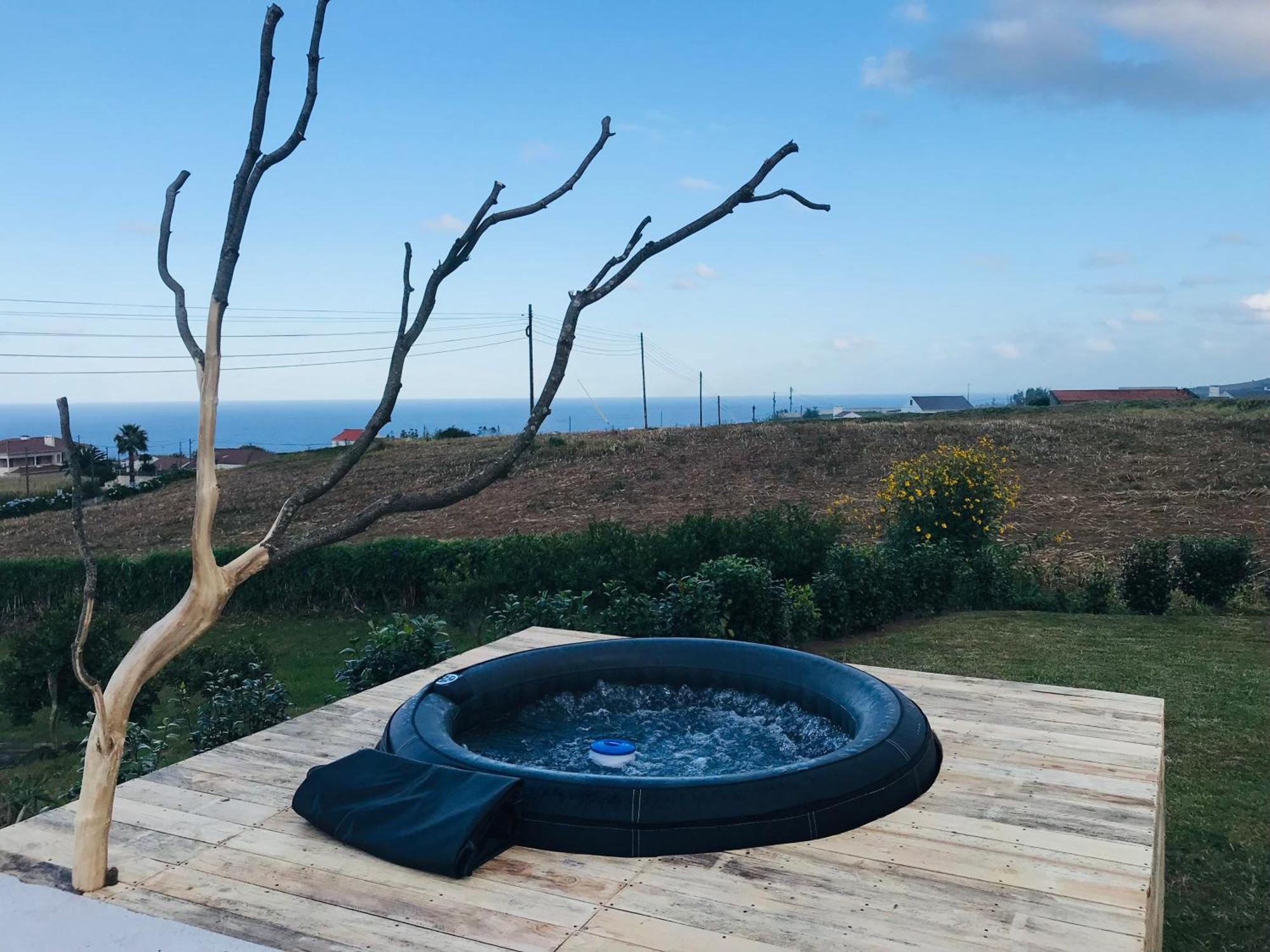 Casa Da Fonte - Alojamento Local Com Jacuzzi Nordeste  Dış mekan fotoğraf